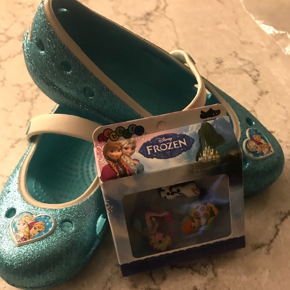 Frozen Mary Jane Crocs